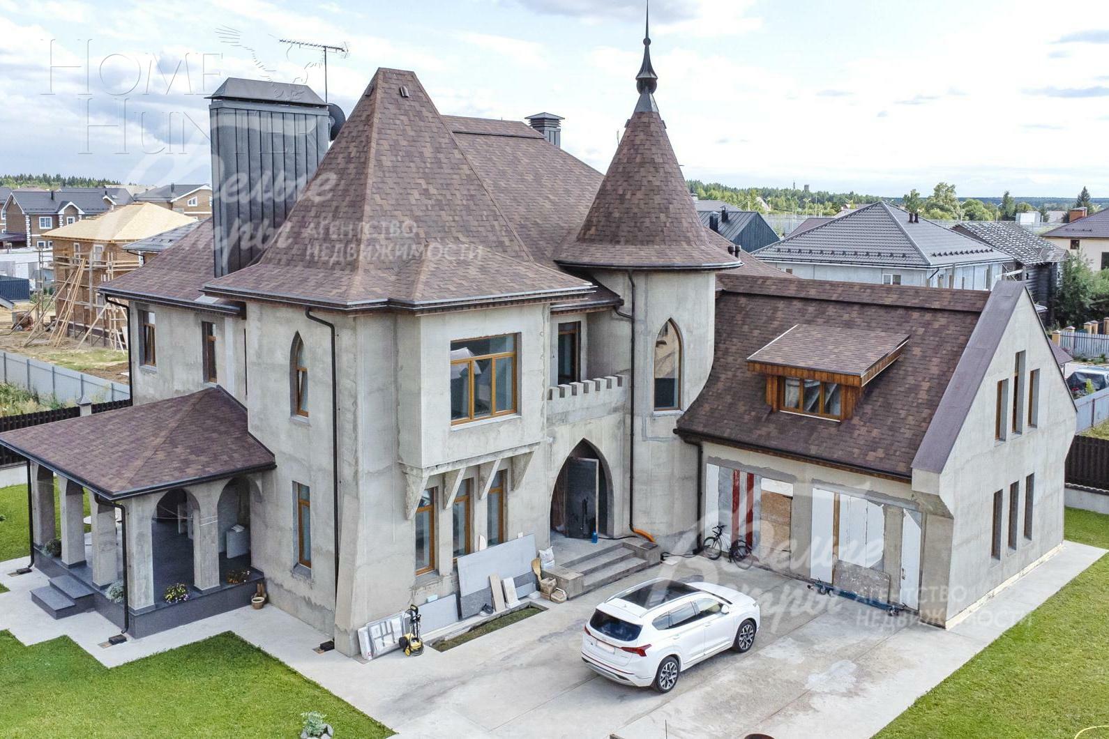 2-этажный коттедж 600 м² без отделки