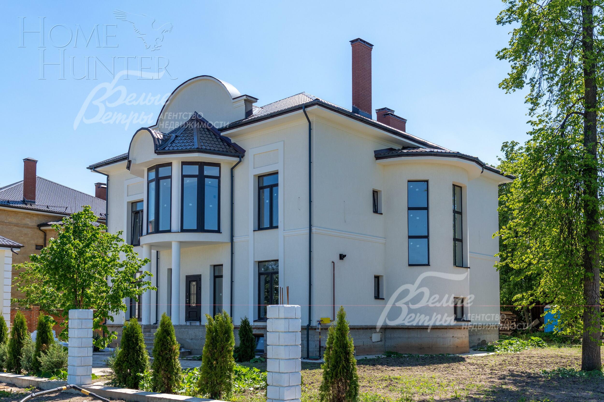 2-этажный коттедж 700 м² без отделки