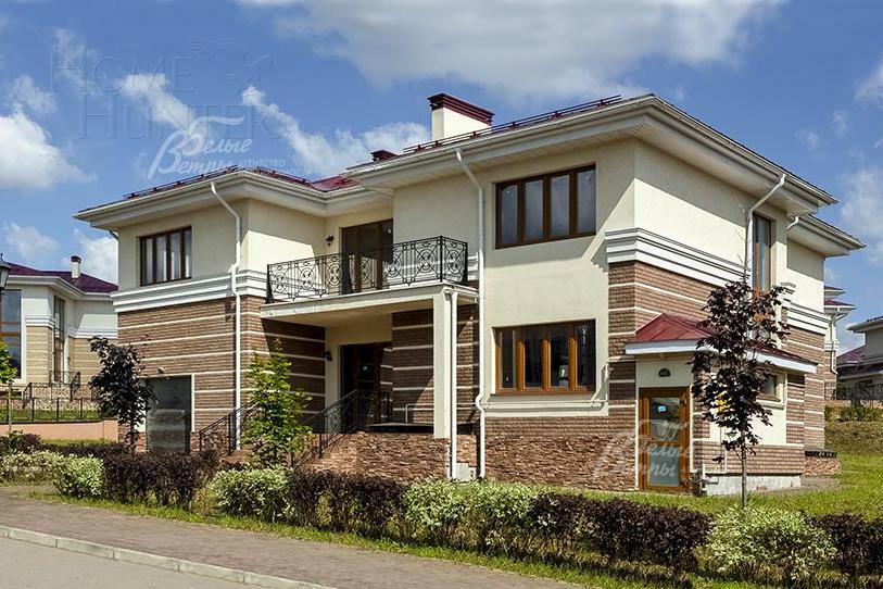 2-этажный коттедж 460 м² без отделки