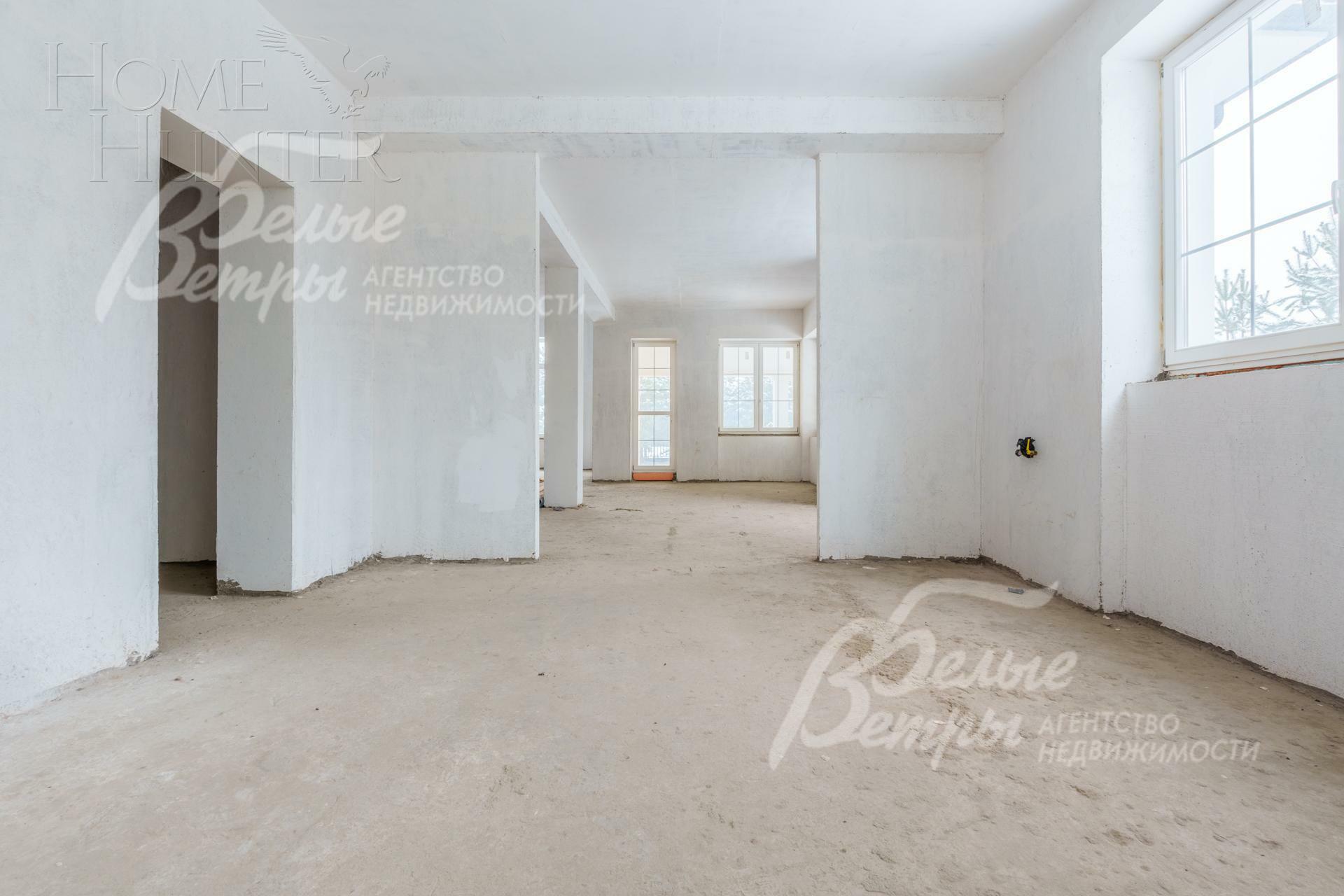 2-этажный коттедж 513 м² без отделки