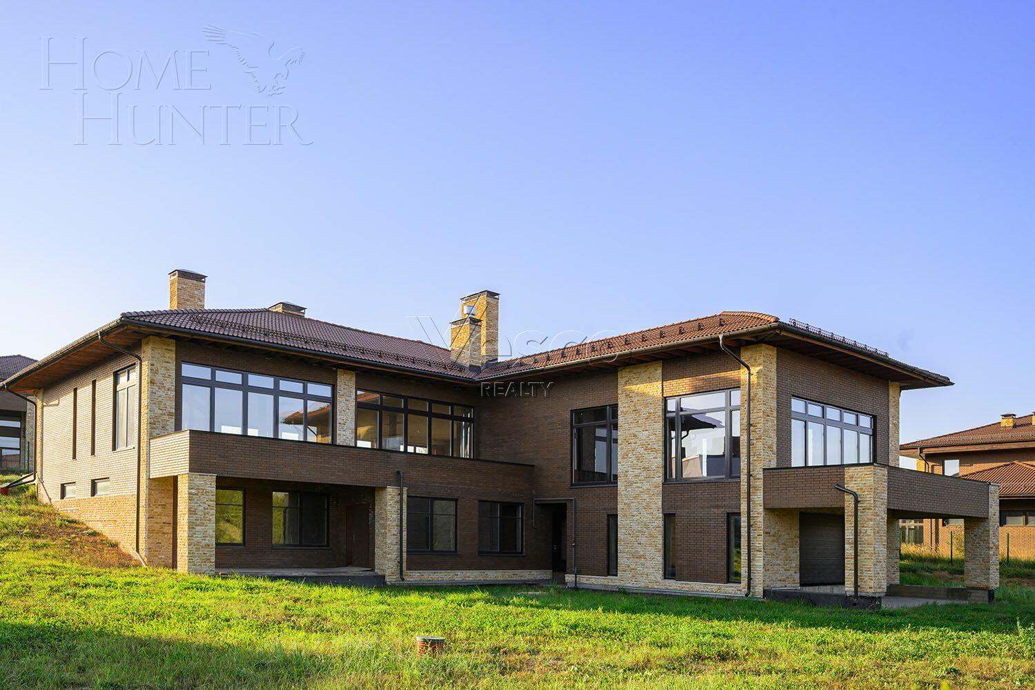 2-этажный коттедж 750 м² без отделки