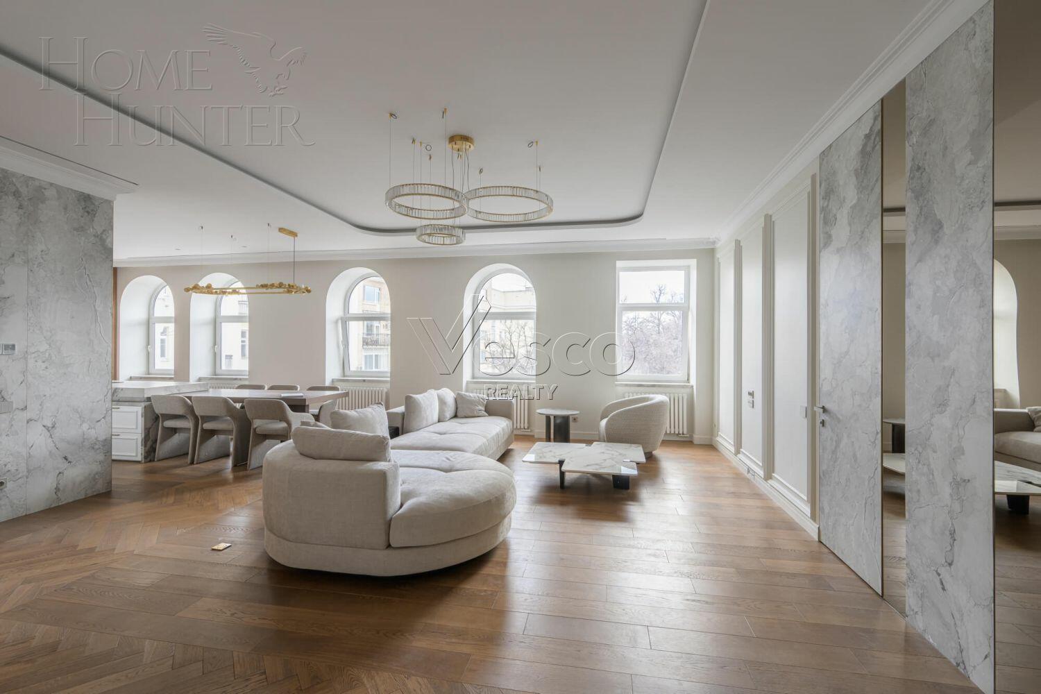 4-КОМН. КВАРТИРА С ОТДЕЛКОЙ 189 М² НА 4 ЭТАЖЕ