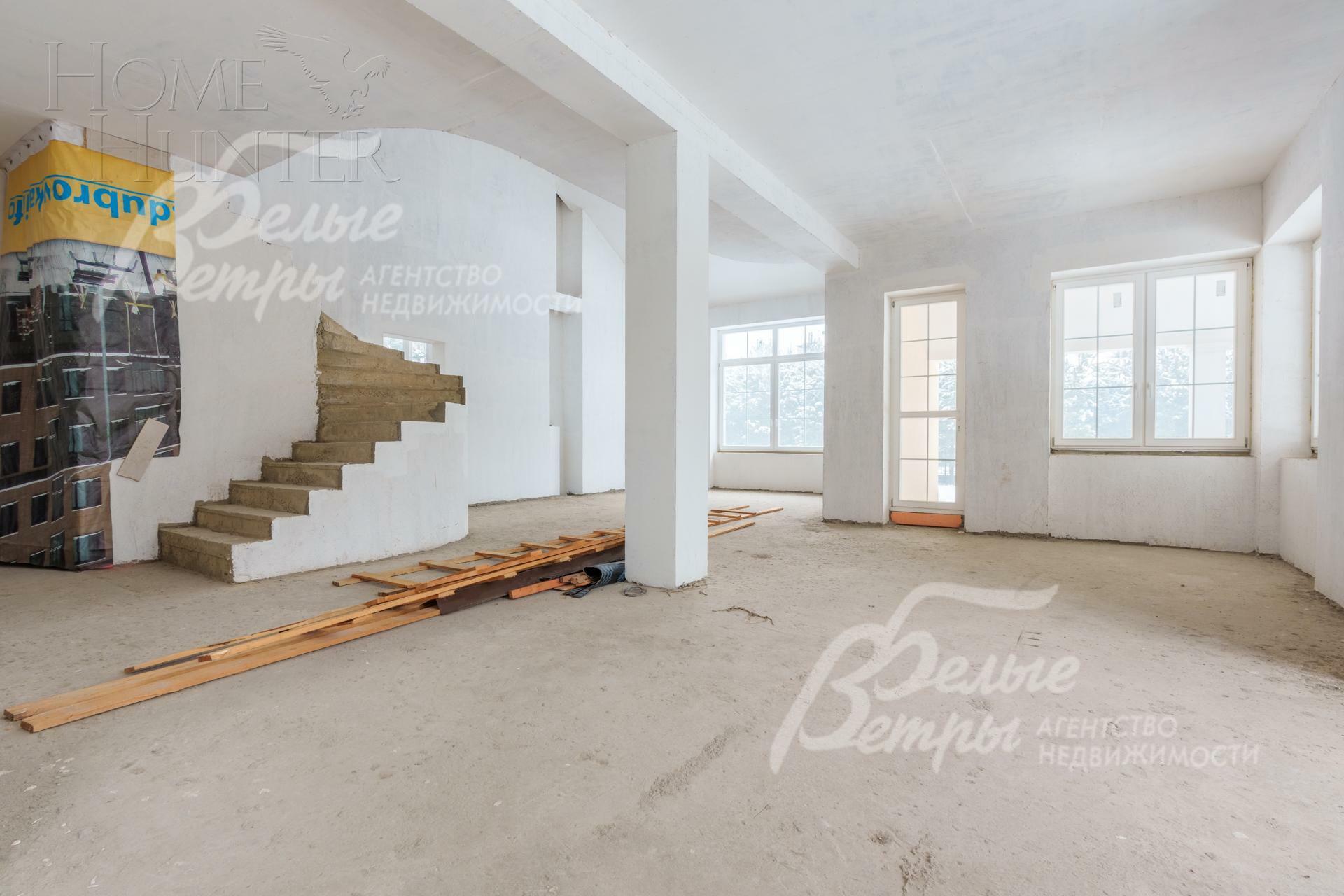 2-этажный коттедж 513 м² без отделки