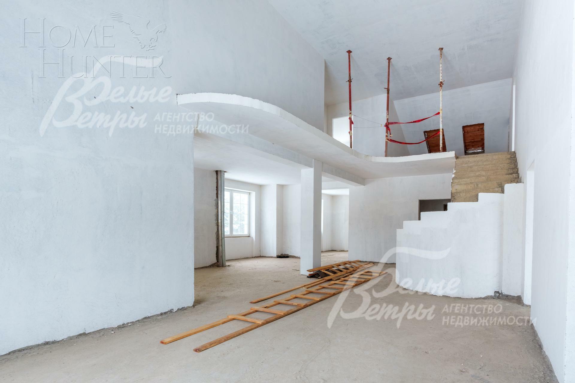 2-этажный коттедж 513 м² без отделки