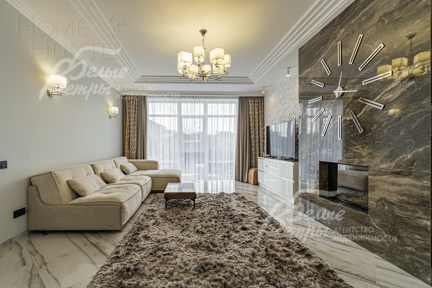 3-этажный коттедж 535 м² с отделкой