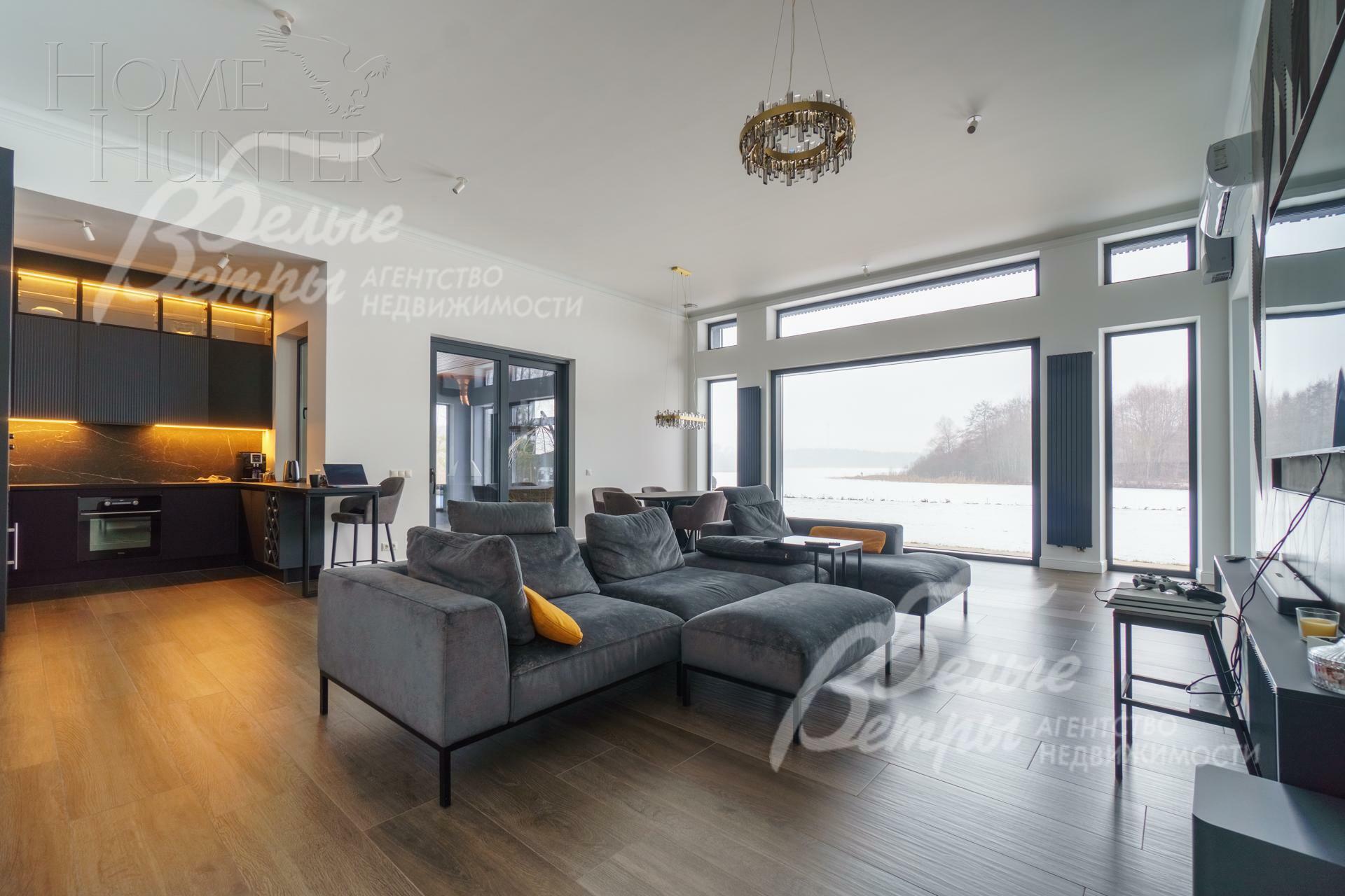 1-этажный коттедж 300 м² с отделкой