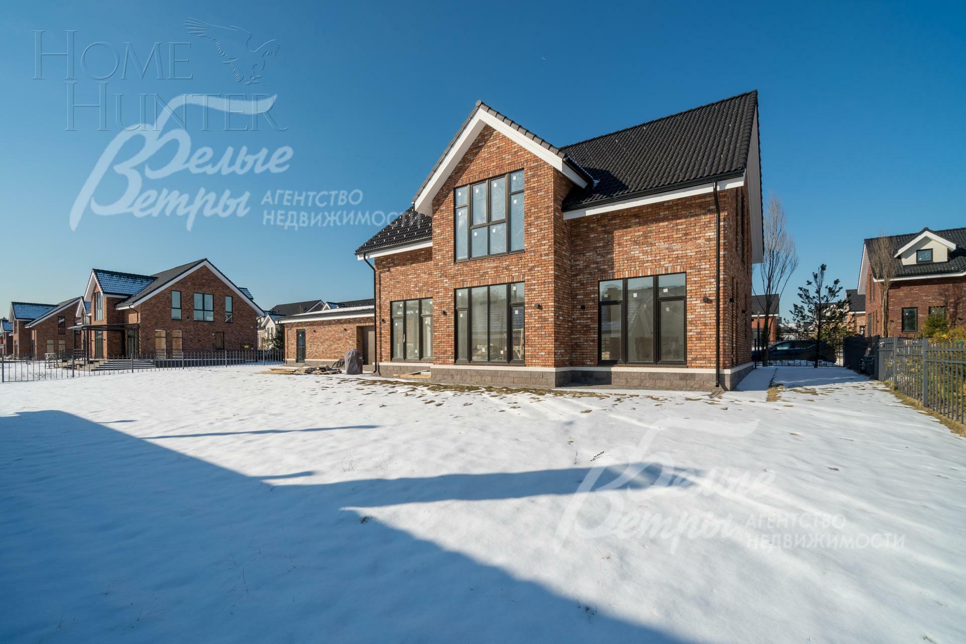 2-этажный коттедж 315 м² без отделки