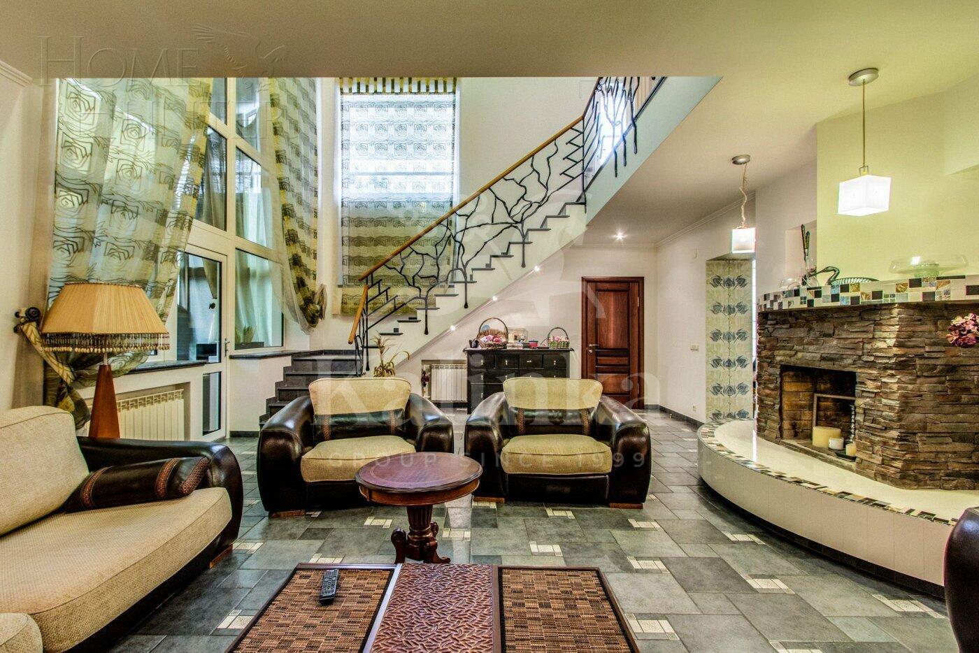 2-этажный коттедж 380 м² с отделкой