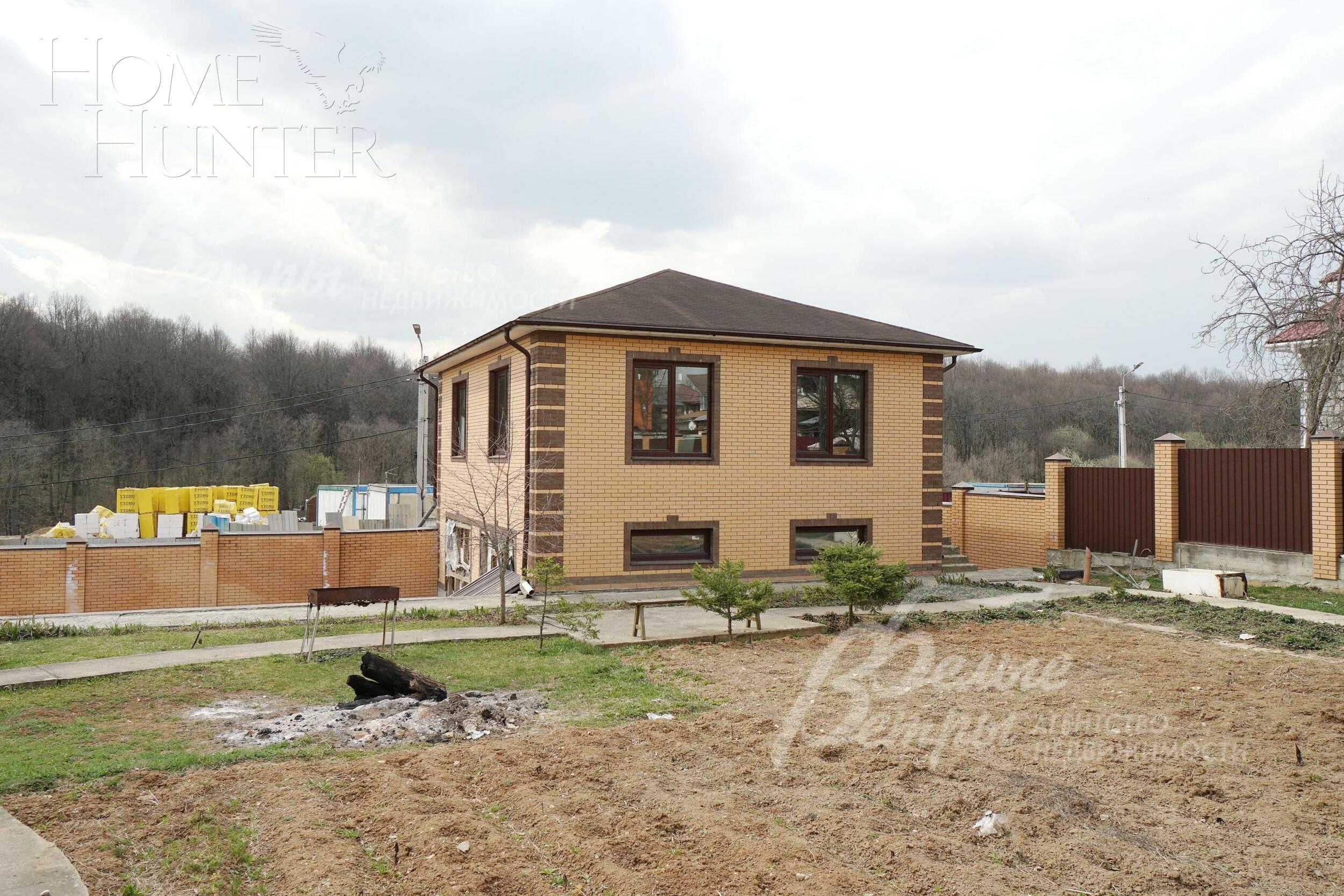 2-этажный коттедж 650 м² без отделки