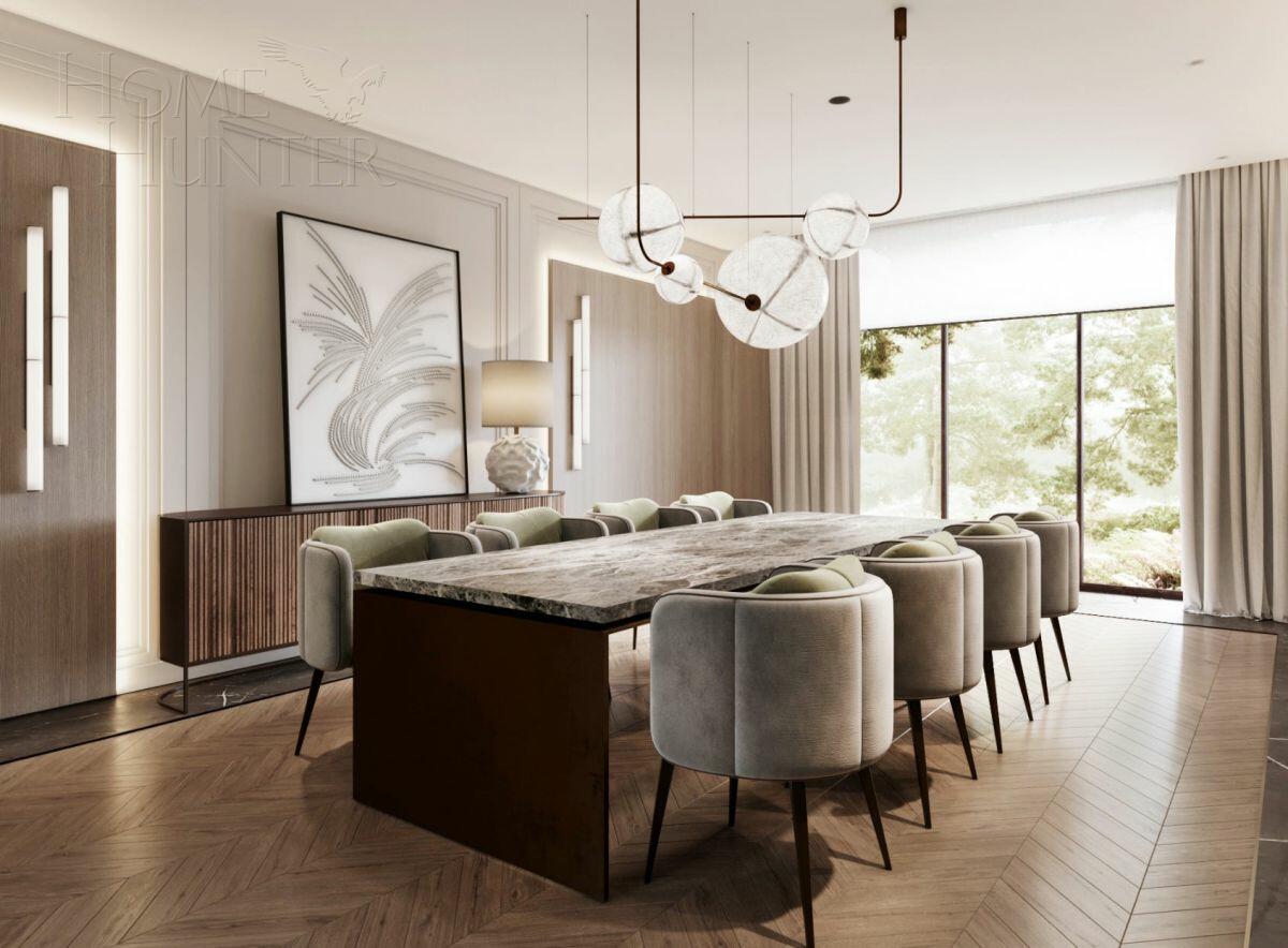 2-этажный коттедж 1 133 м² без отделки