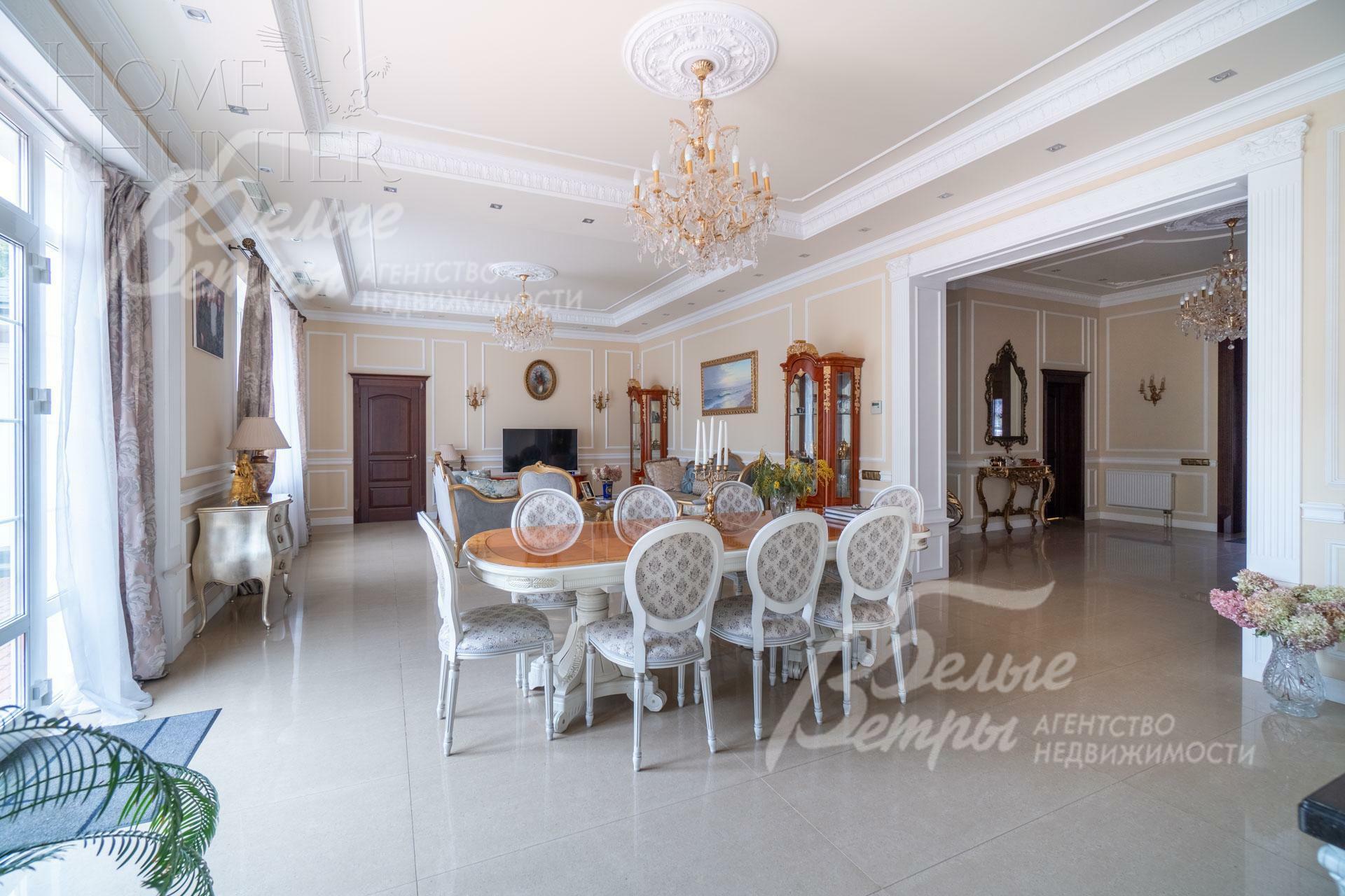 2-этажный коттедж 560 м² с отделкой