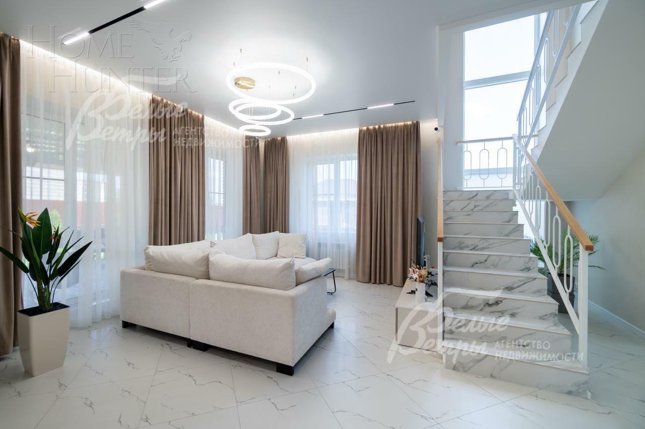 2-этажный коттедж 260 м² с отделкой