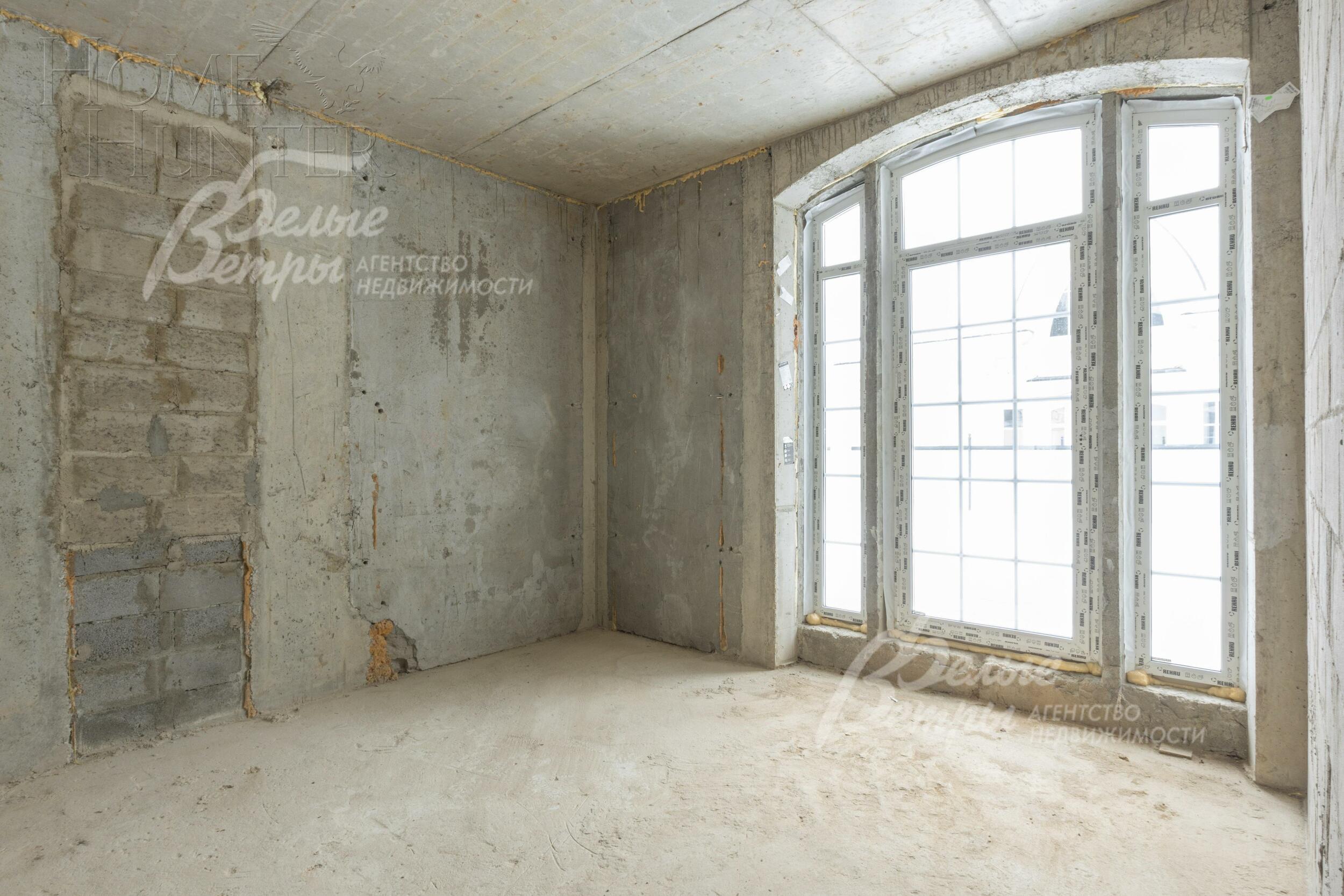 2-этажный коттедж 260 м² без отделки