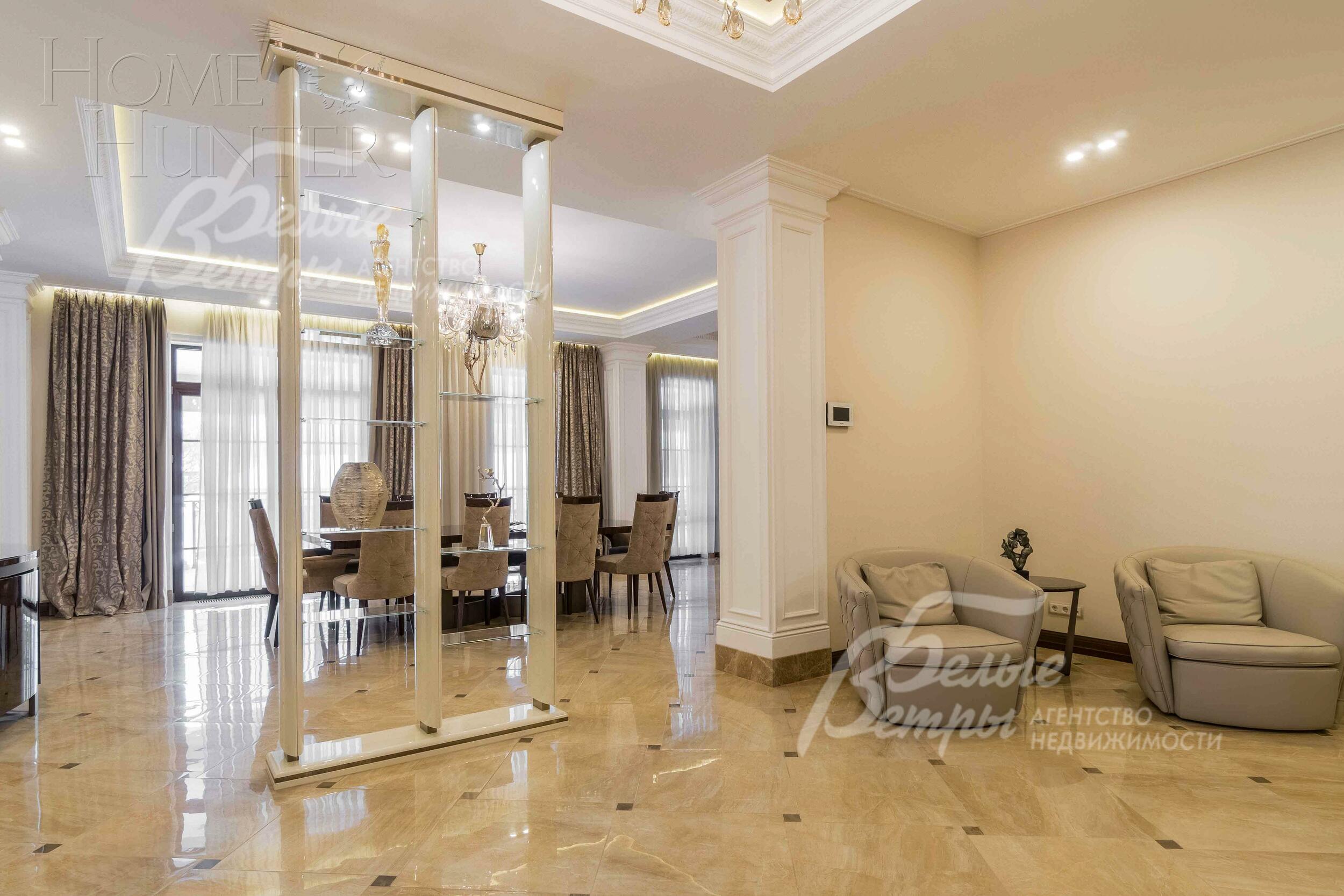 2-этажный коттедж 862 м² с отделкой