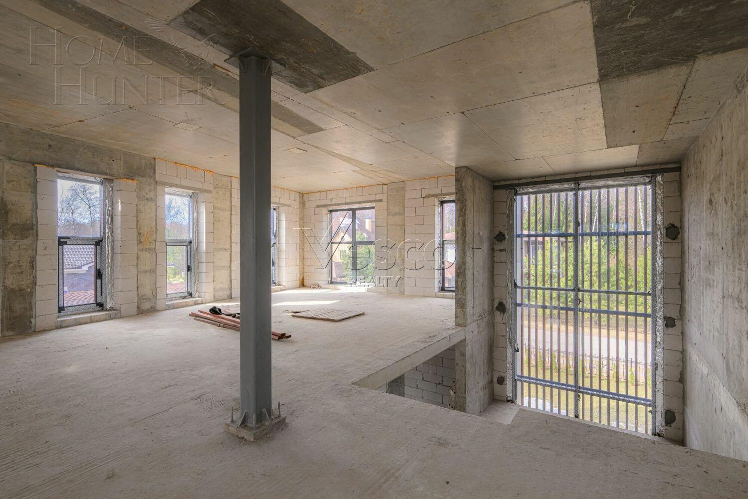 2-этажный коттедж 1 400 м² без отделки