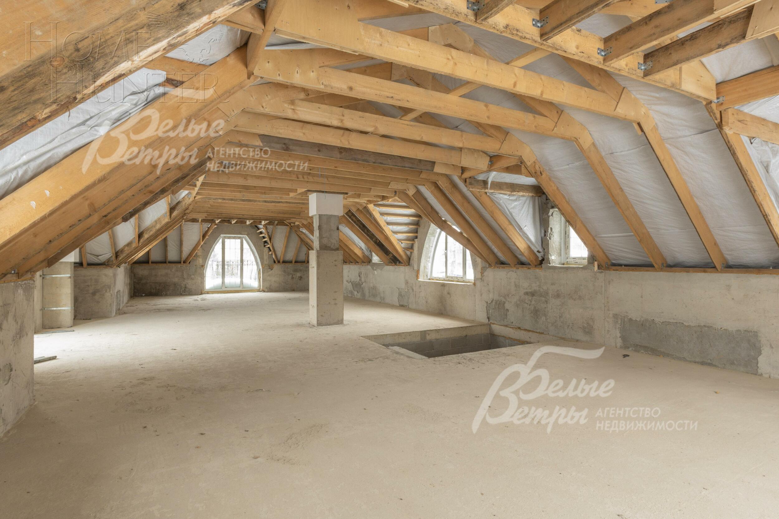 2-этажный коттедж 260 м² без отделки