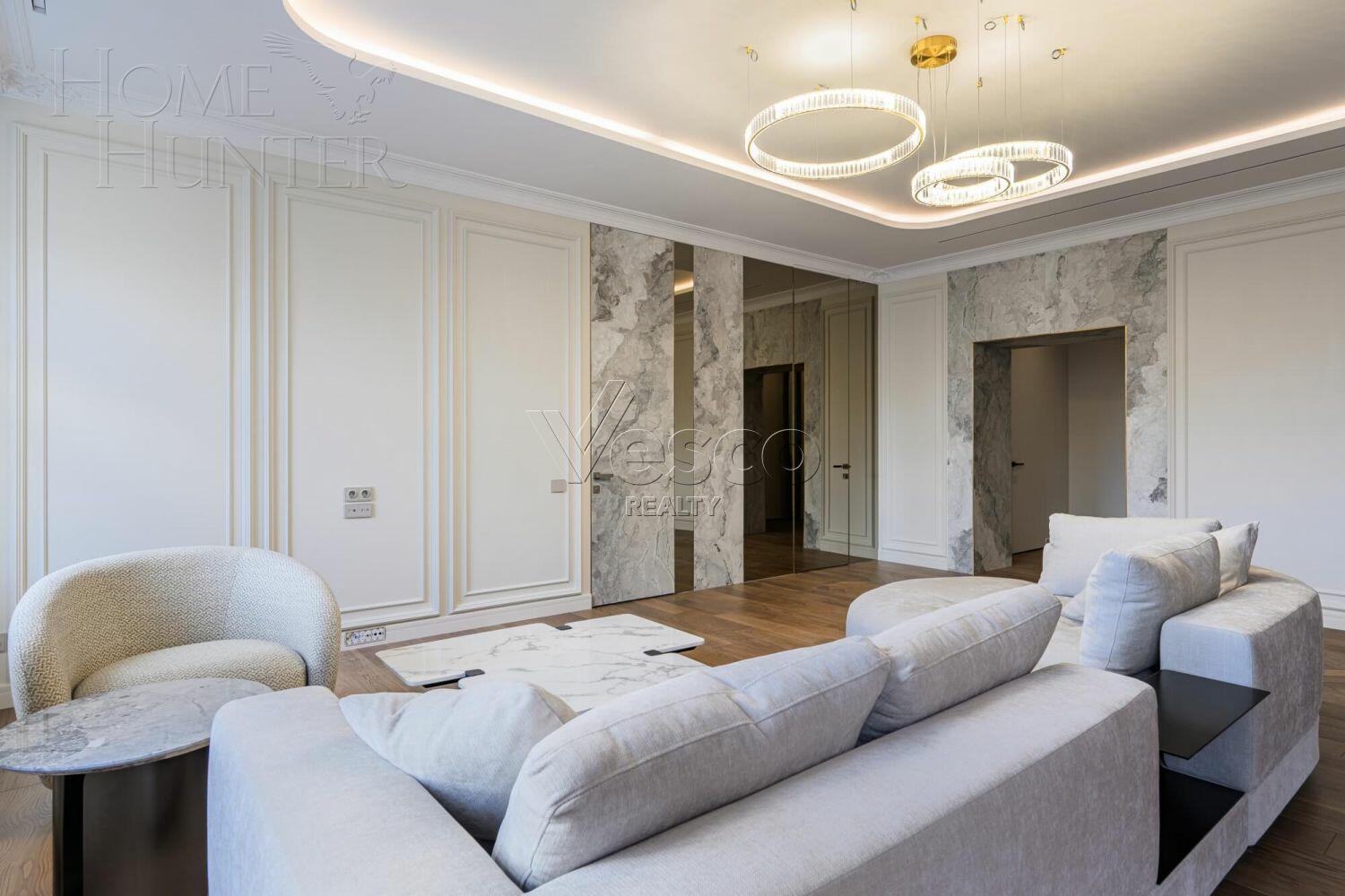 4-КОМН. КВАРТИРА С ОТДЕЛКОЙ 189 М² НА 4 ЭТАЖЕ