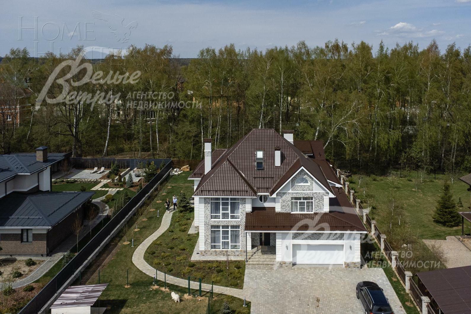 3-этажный коттедж 535 м² с отделкой