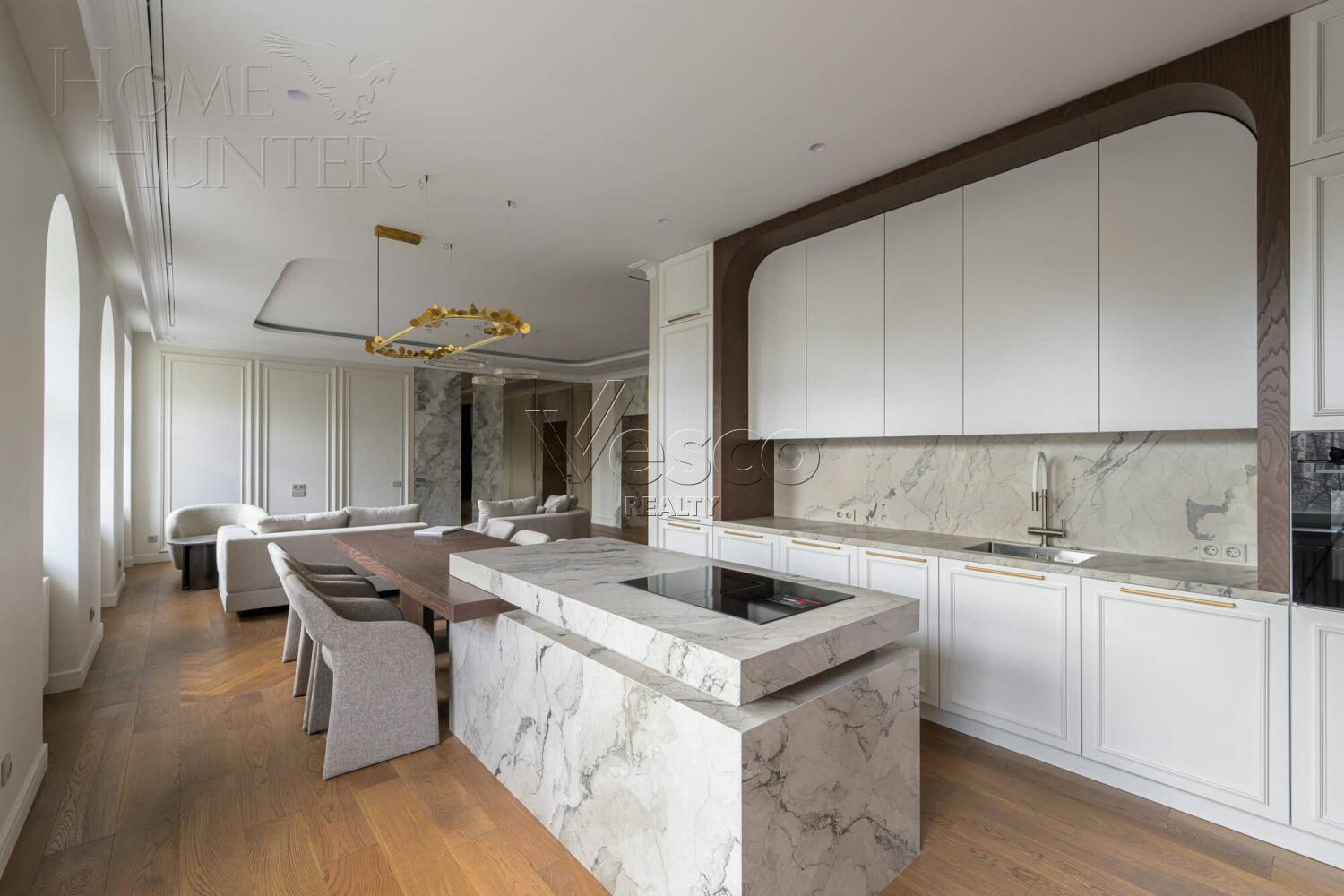 4-КОМН. КВАРТИРА С ОТДЕЛКОЙ 189 М² НА 4 ЭТАЖЕ