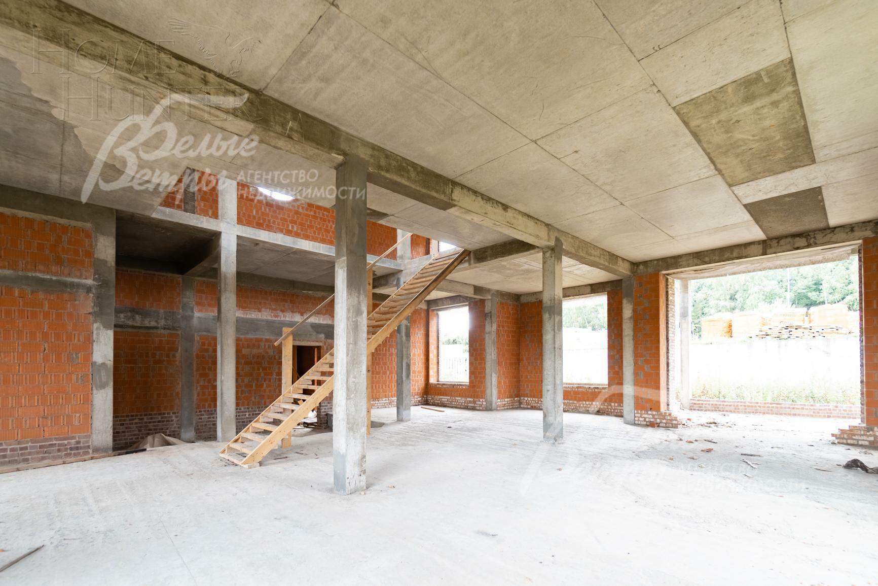 2-этажный коттедж 415 м² без отделки