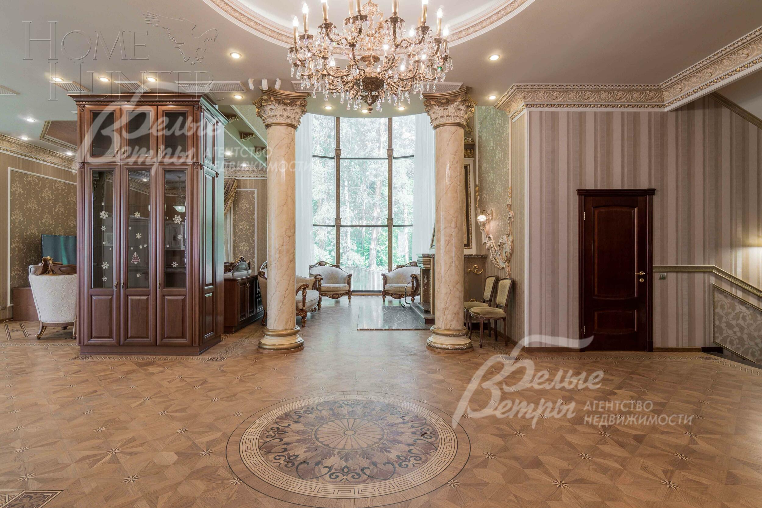 2-этажный коттедж 1 105 м² с отделкой