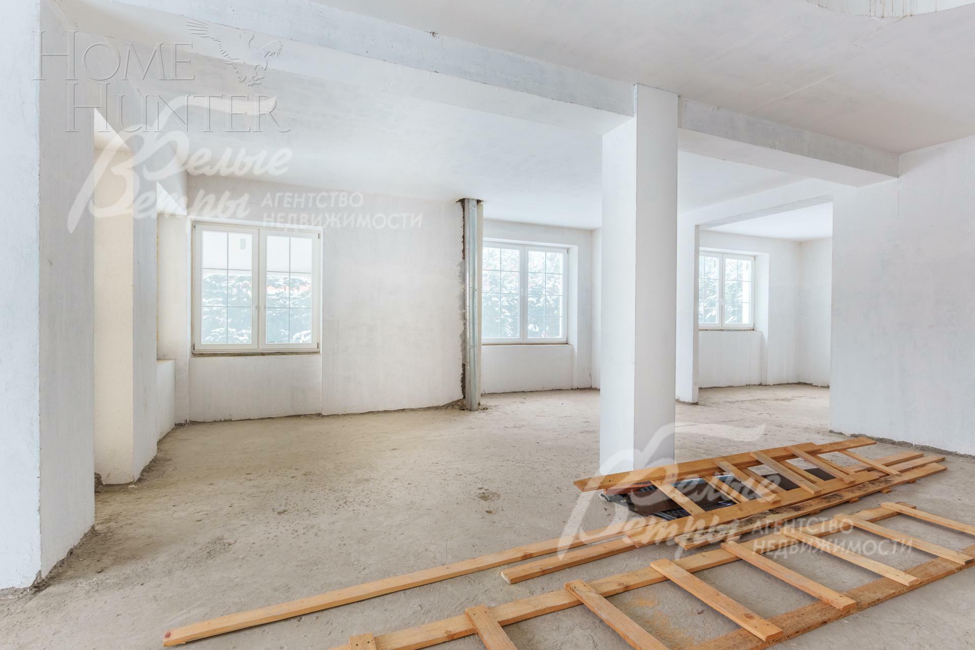 2-этажный коттедж 513 м² без отделки