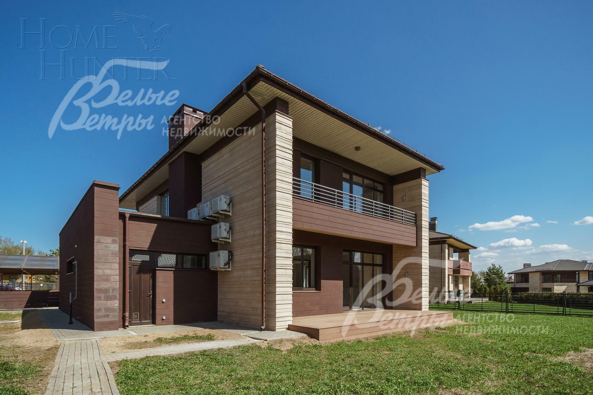 2-этажный коттедж 344 м² без отделки