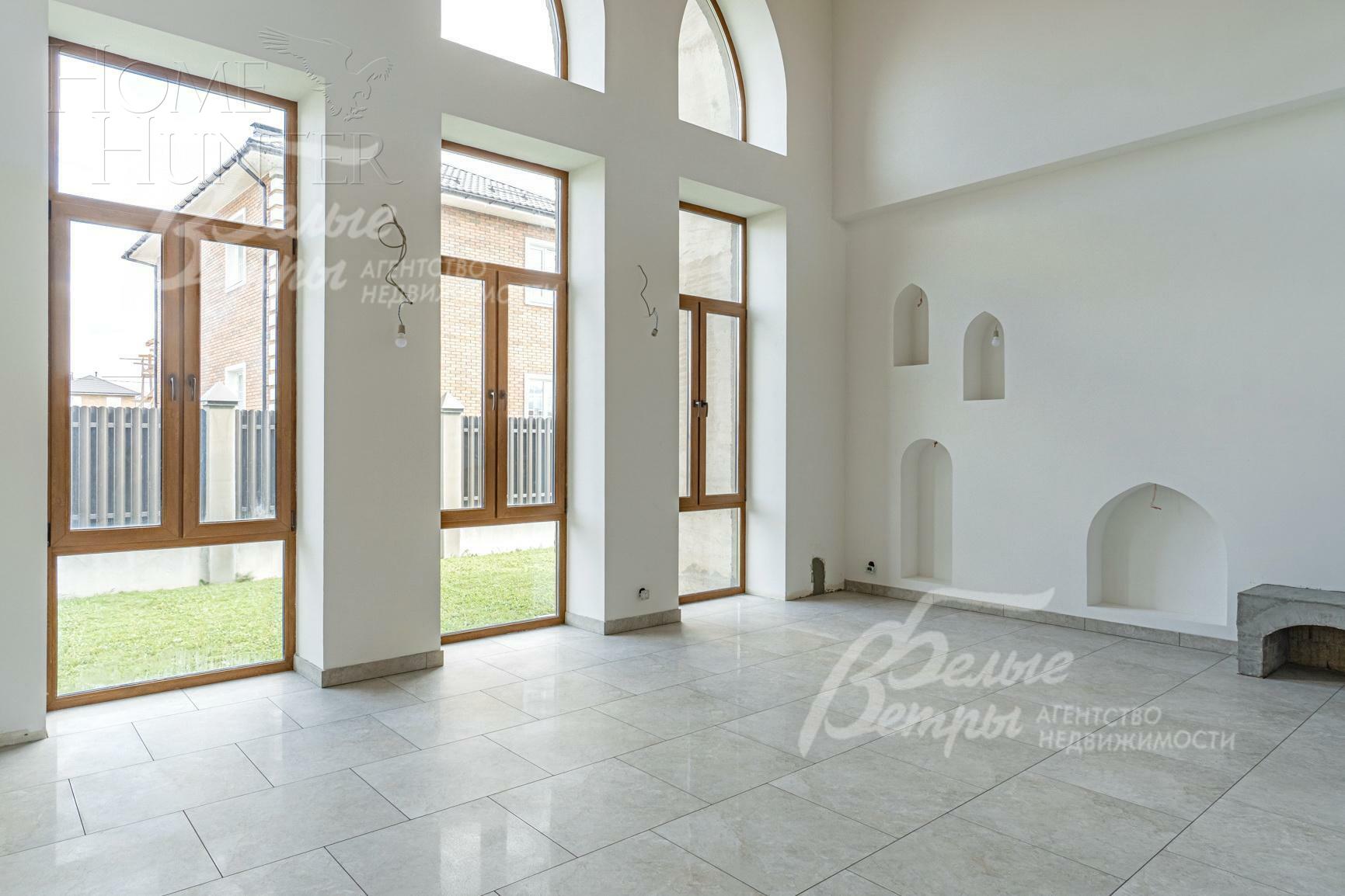 2-этажный коттедж 600 м² без отделки