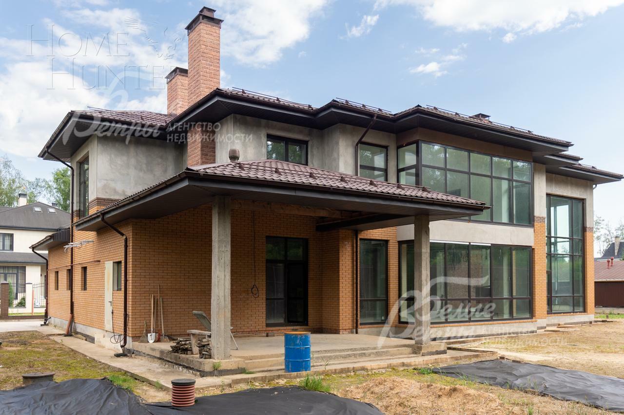 2-этажный коттедж 500 м² без отделки