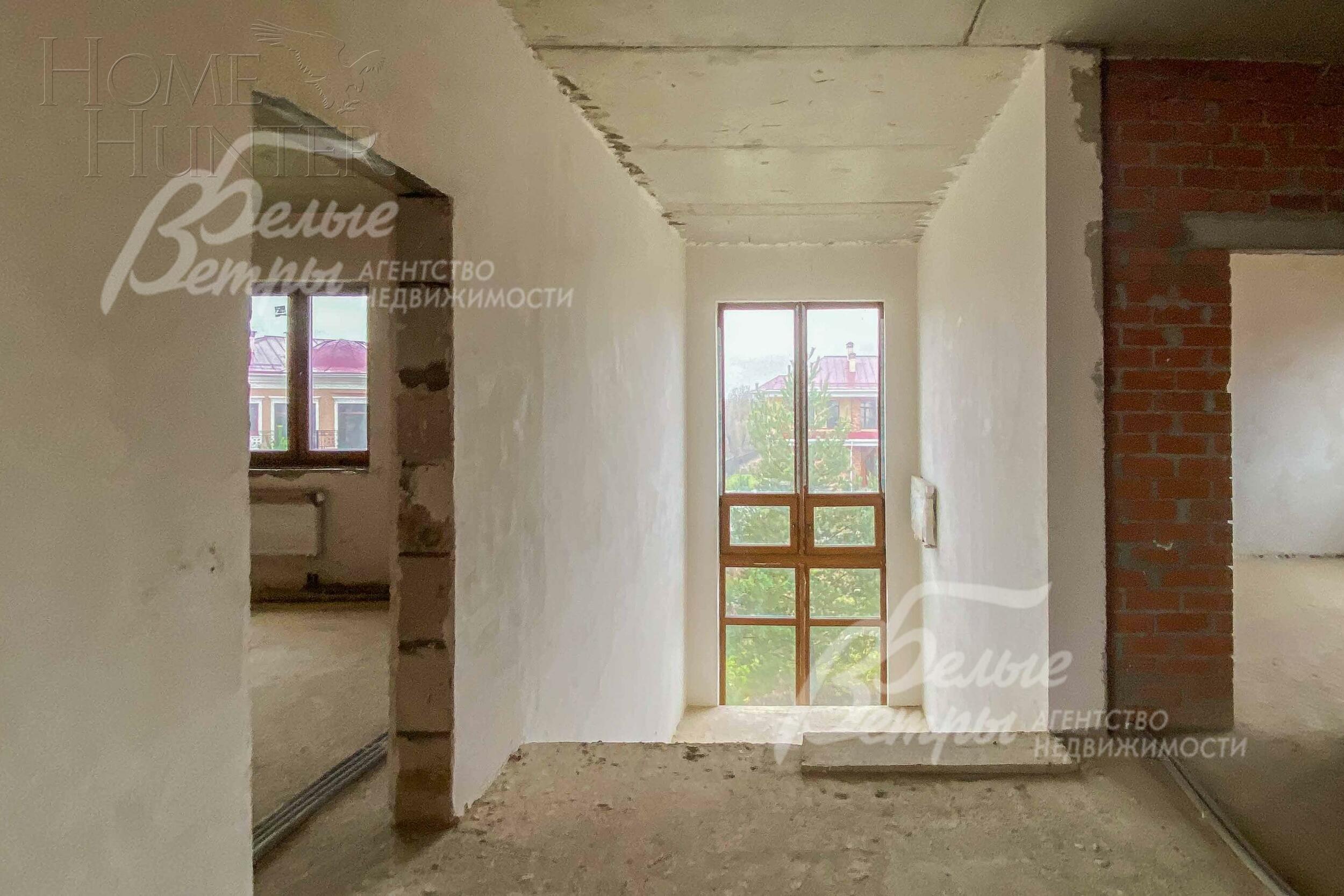 2-этажный коттедж 460 м² без отделки