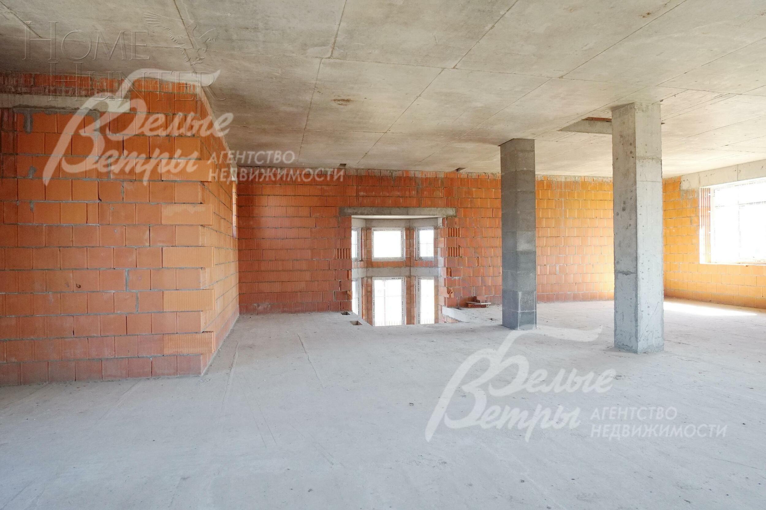 2-этажный коттедж 607 м² без отделки