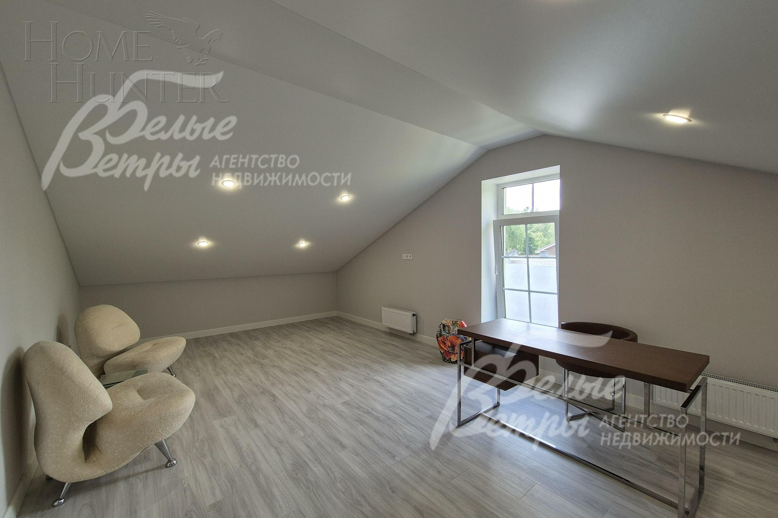 3-этажный коттедж 224 м² с отделкой