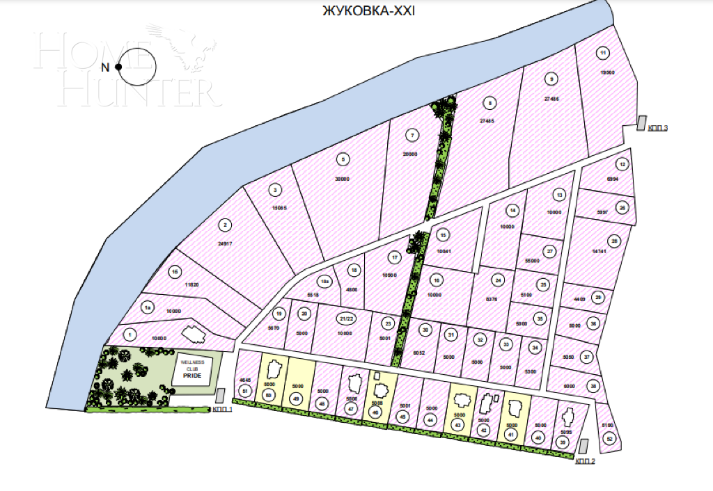 2-этажный коттедж 1 508 м² с отделкой