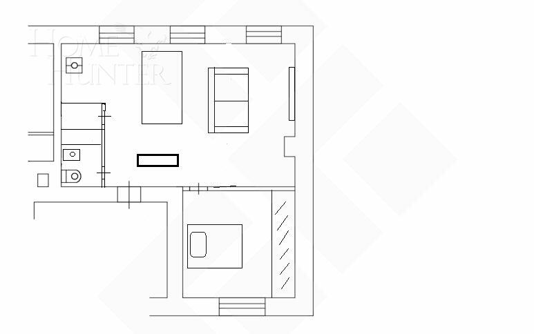 2-КОМН. КВАРТИРА С ОТДЕЛКОЙ 64 М² НА 3 ЭТАЖЕ