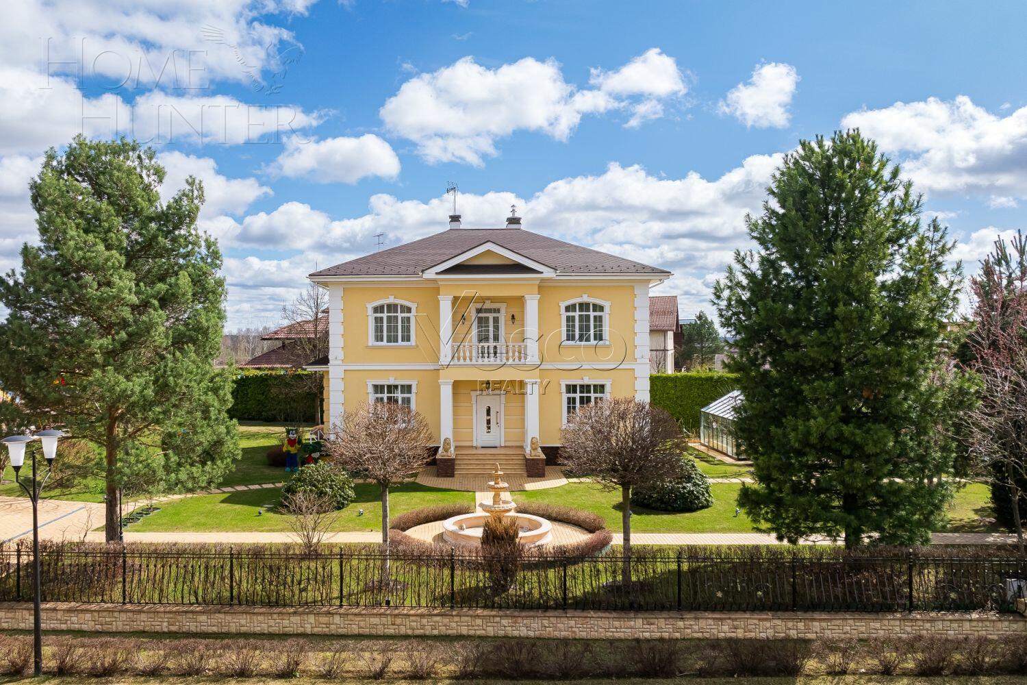 2-этажный коттедж 450 м² с отделкой