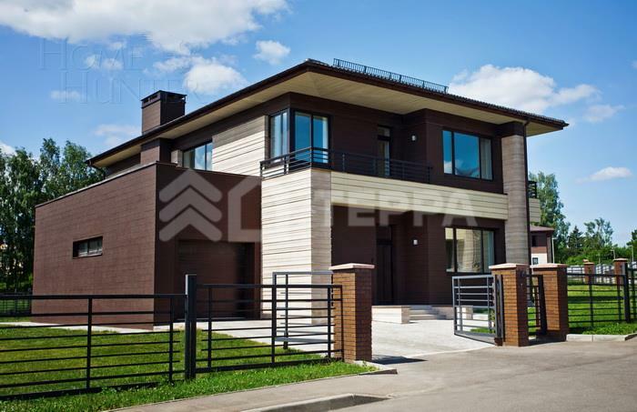 2-этажный коттедж 246.6 м² с отделкой