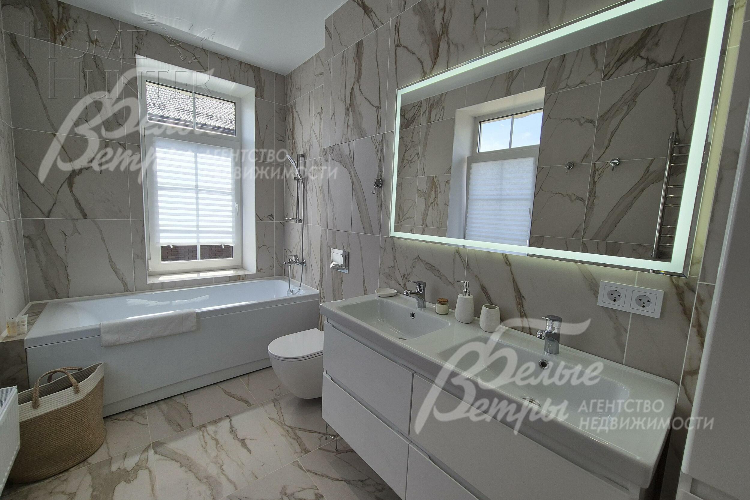 3-этажный коттедж 224 м² с отделкой