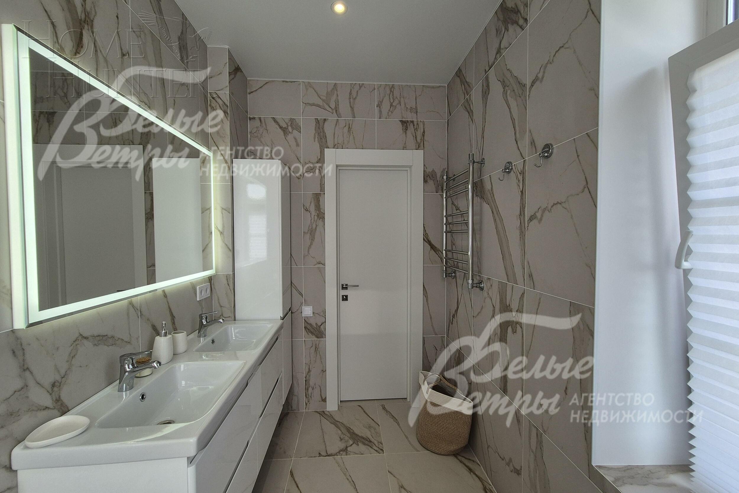 3-этажный коттедж 224 м² с отделкой