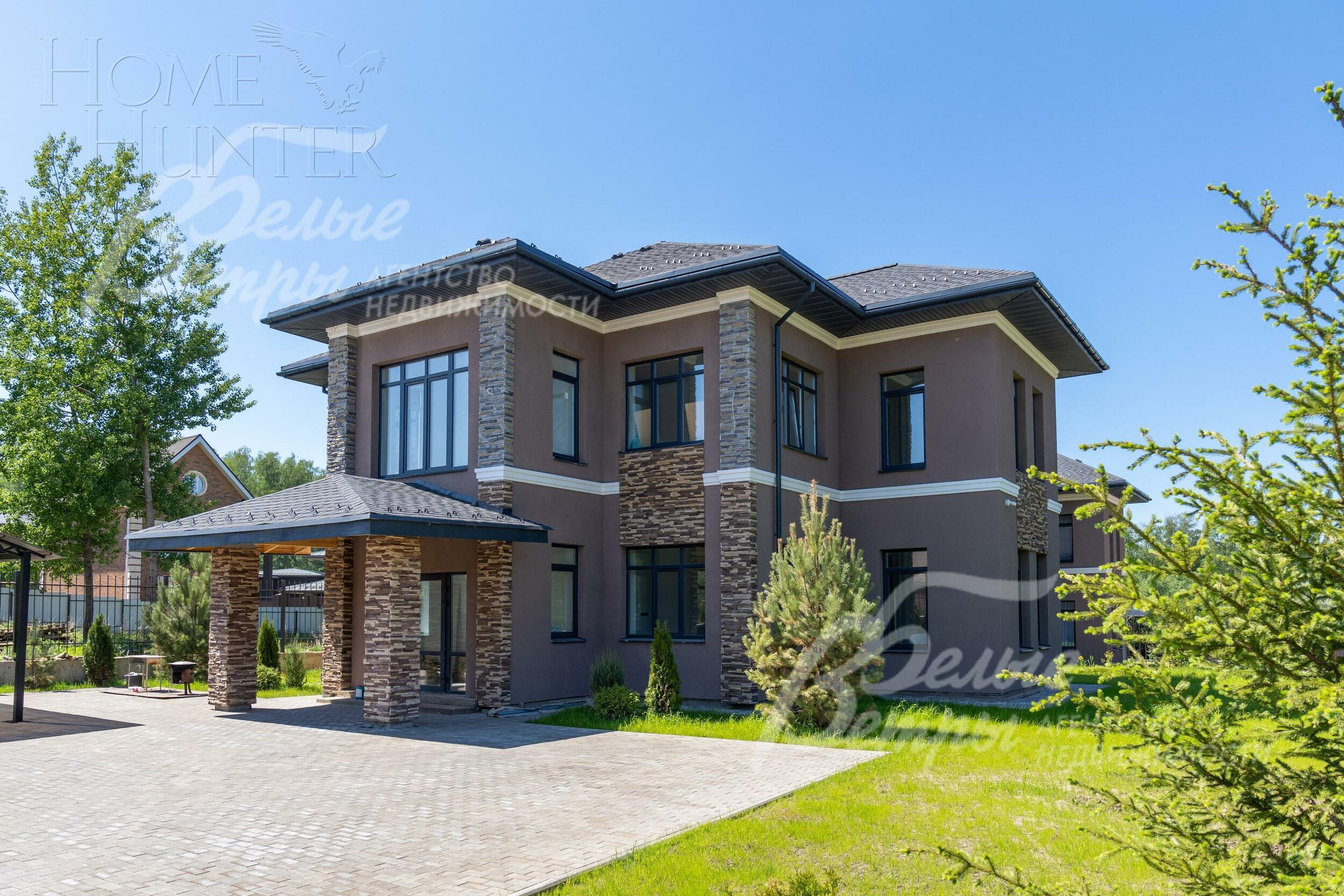 2-этажный коттедж 273 м² без отделки