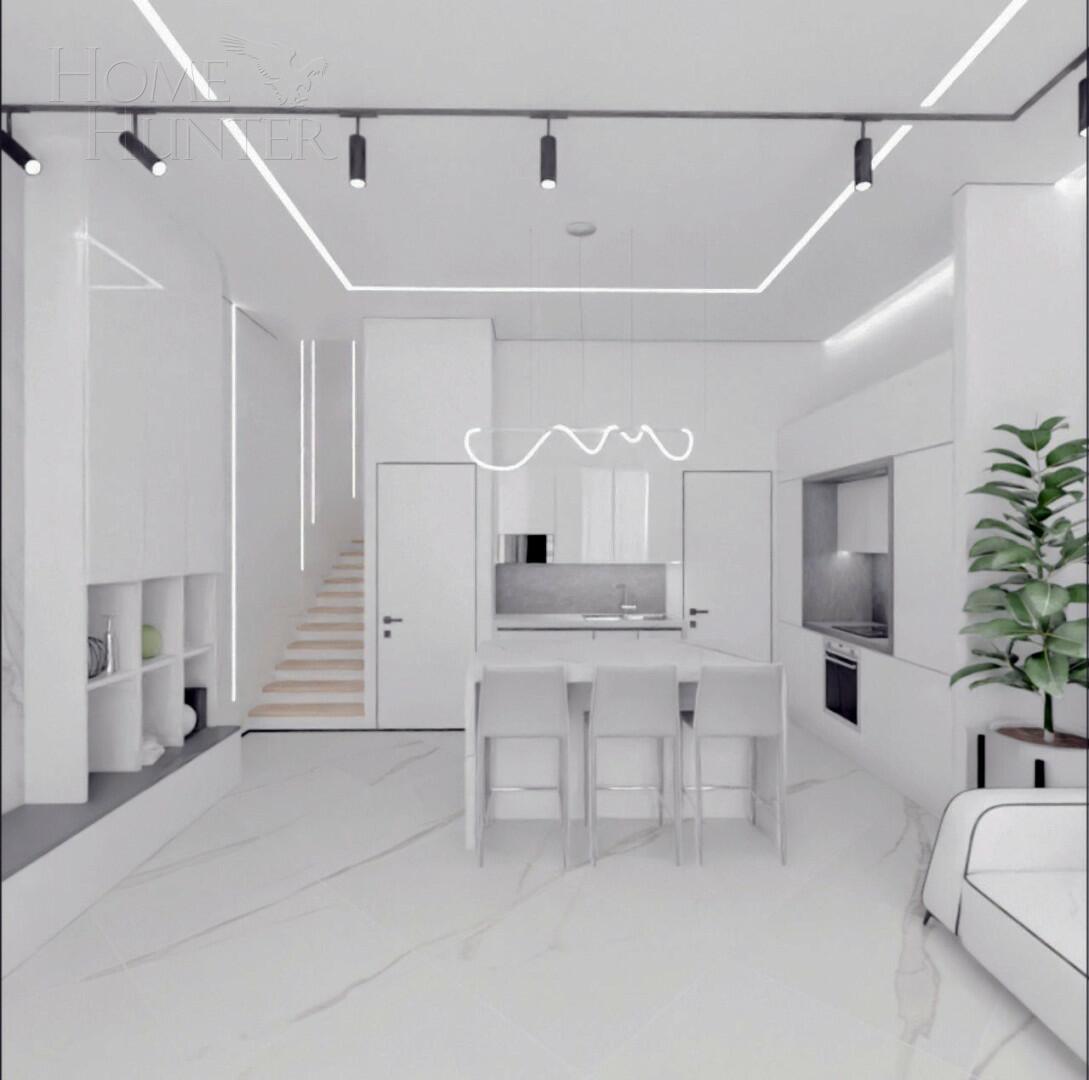 3-этажный коттедж 180 м² без отделки