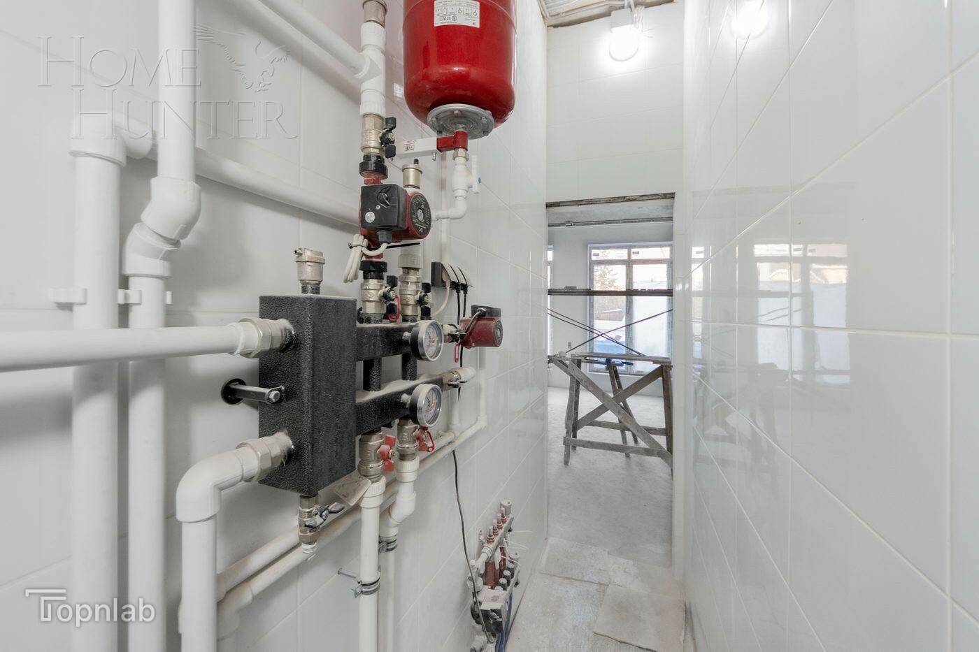 3-этажный коттедж 180 м² без отделки