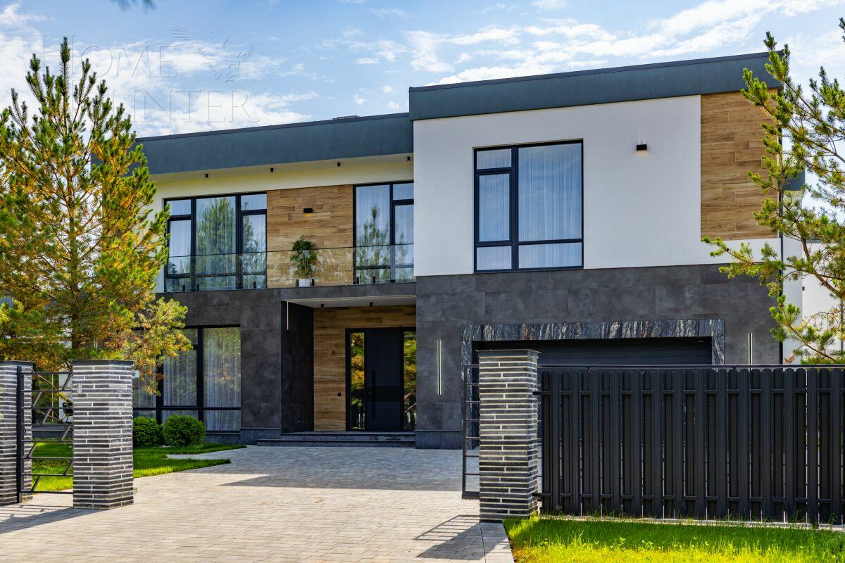 2-этажный коттедж 450 м² с отделкой