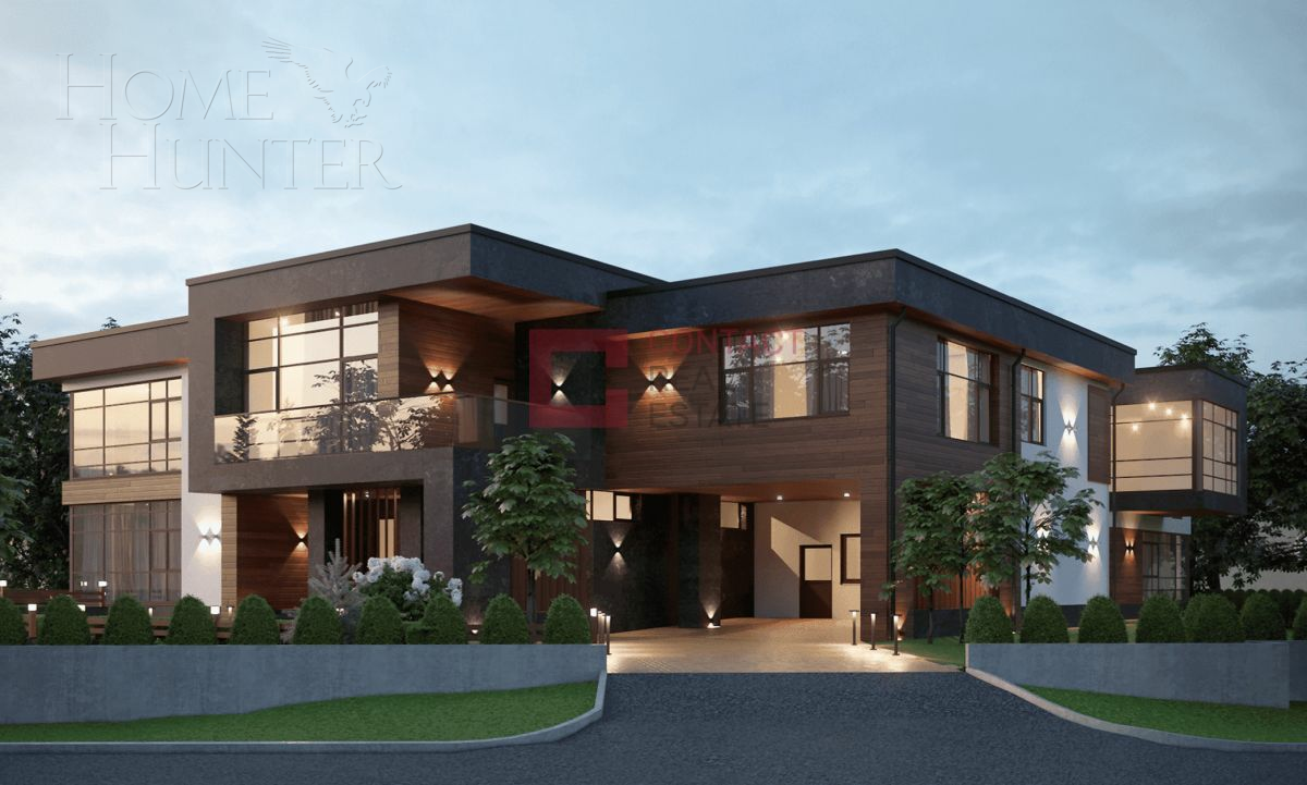 2-этажный коттедж 900 м² без отделки