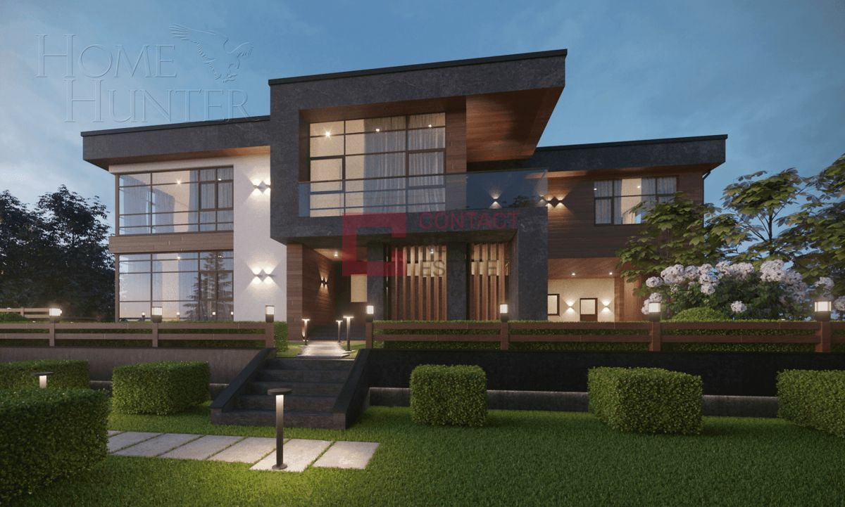 2-этажный коттедж 900 м² без отделки