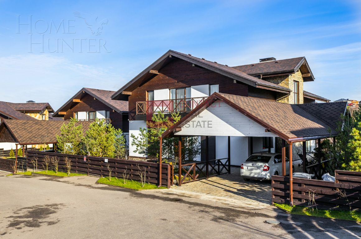 2-этажный коттедж 300 м² с отделкой