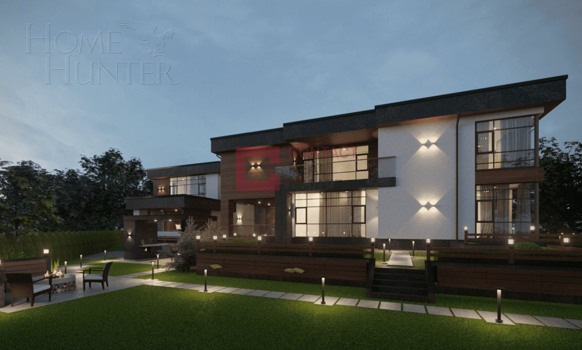 2-этажный коттедж 900 м² без отделки