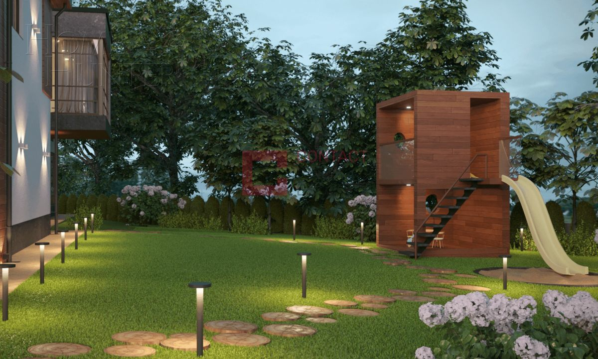 2-этажный коттедж 900 м² без отделки