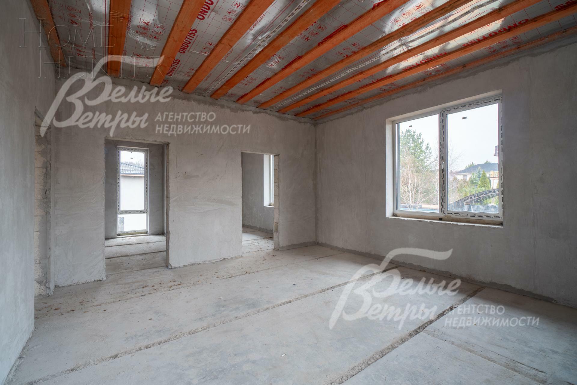 2-этажный коттедж 240 м² без отделки