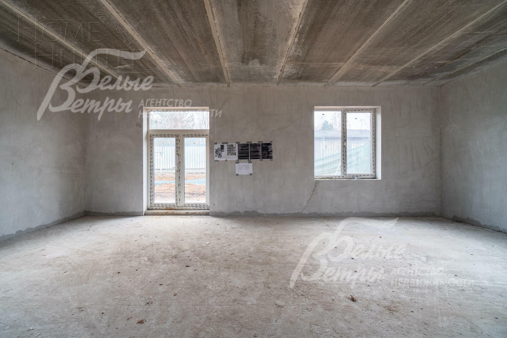 2-этажный коттедж 240 м² без отделки