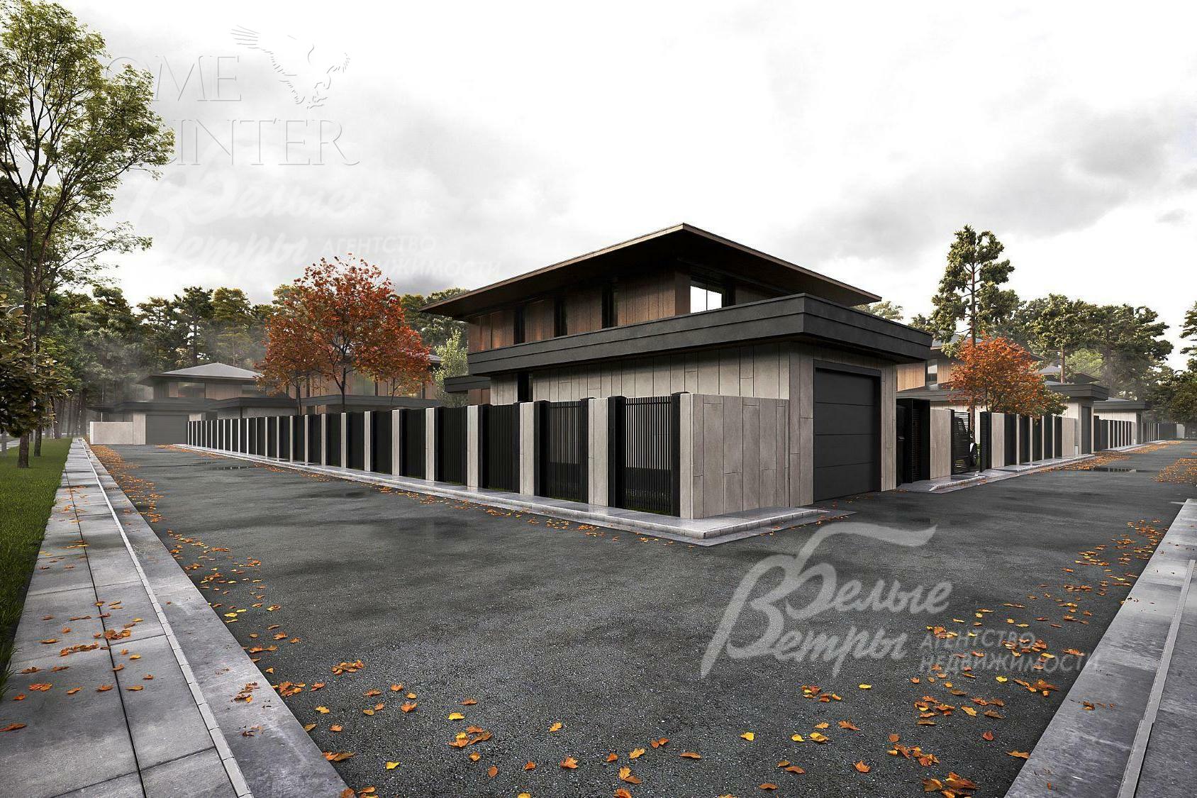 2-этажный коттедж 240 м² без отделки